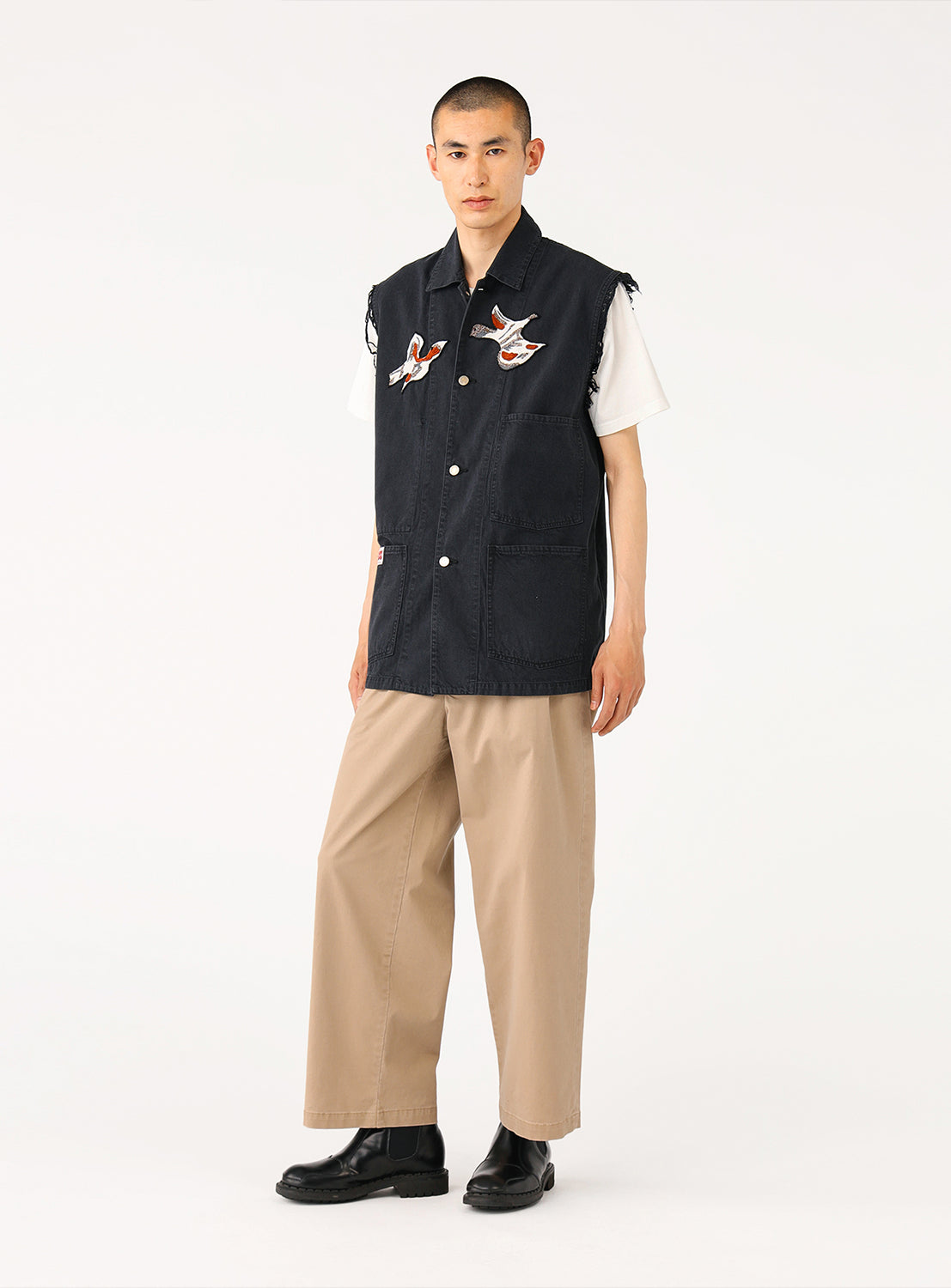 Sleeveless Coveralls