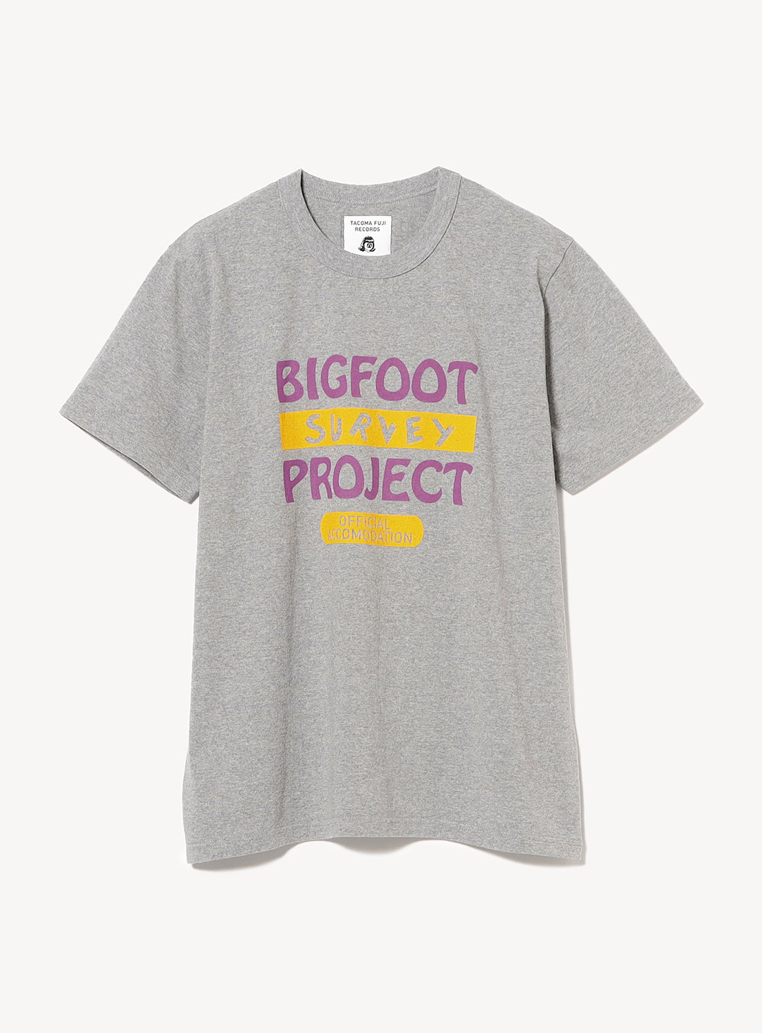 TACOMA FUJI RECORDS Bigfoot Survey Project Tee
