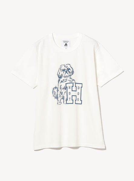 TACOMA FUJI RECORDS Hot Dog Vintage Logo Tee