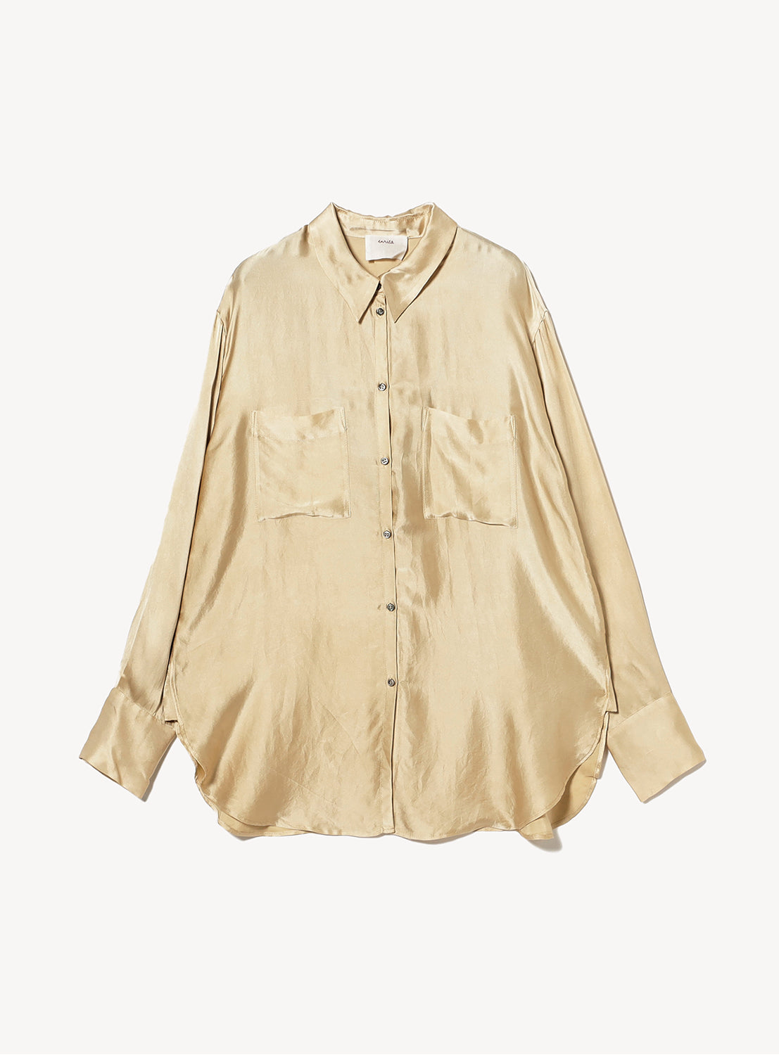Fukugi Gold Silk Blouse