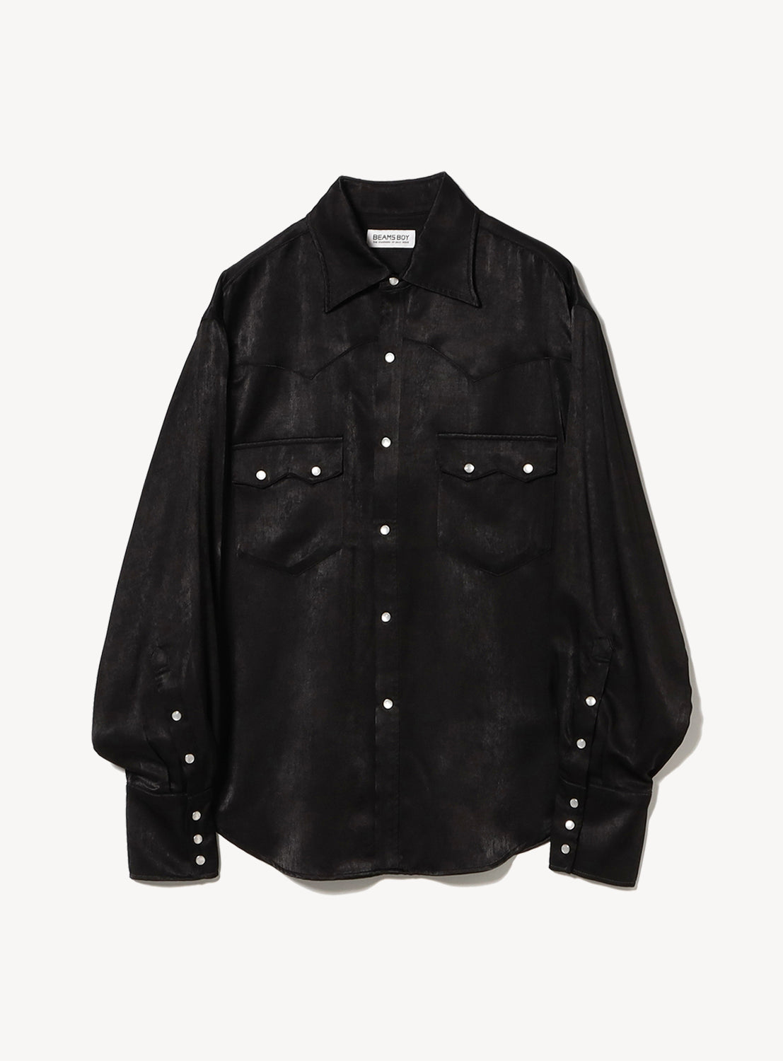 Satin Western Shirt Satin Western Shirt