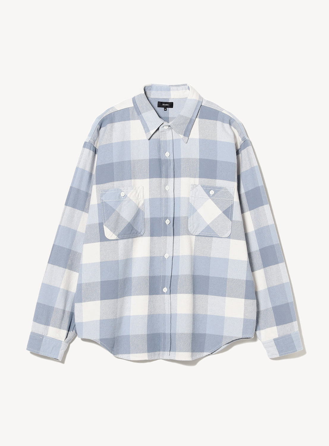 Check Flannel Shirt - Blue / S Check Flannel Shirt - Blue / S