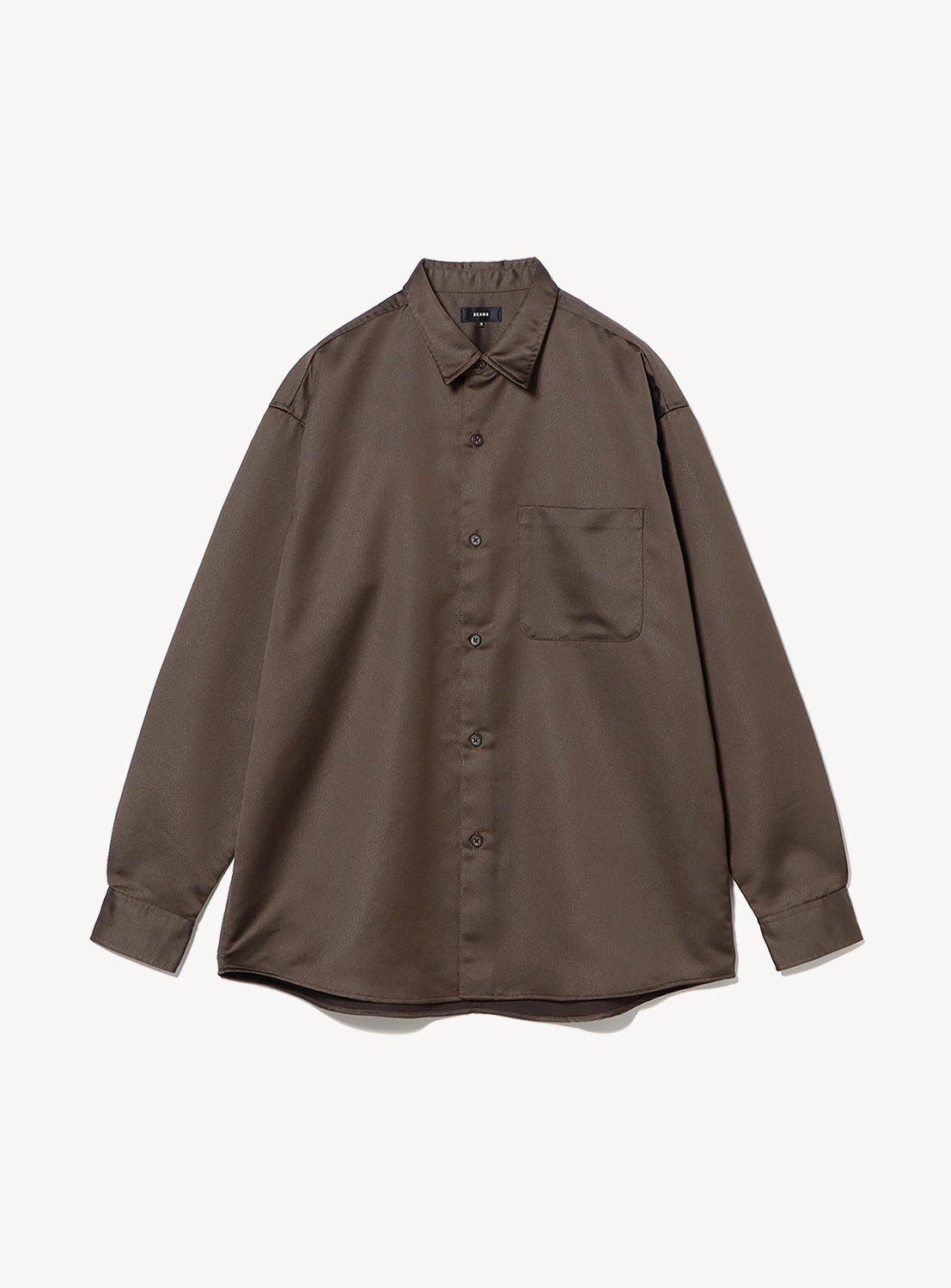 Relaxed Fit Leather Shirt