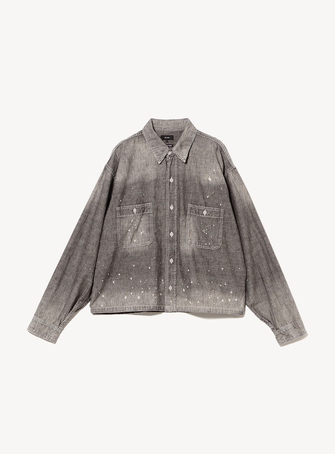 Distressed Chambray Shirt