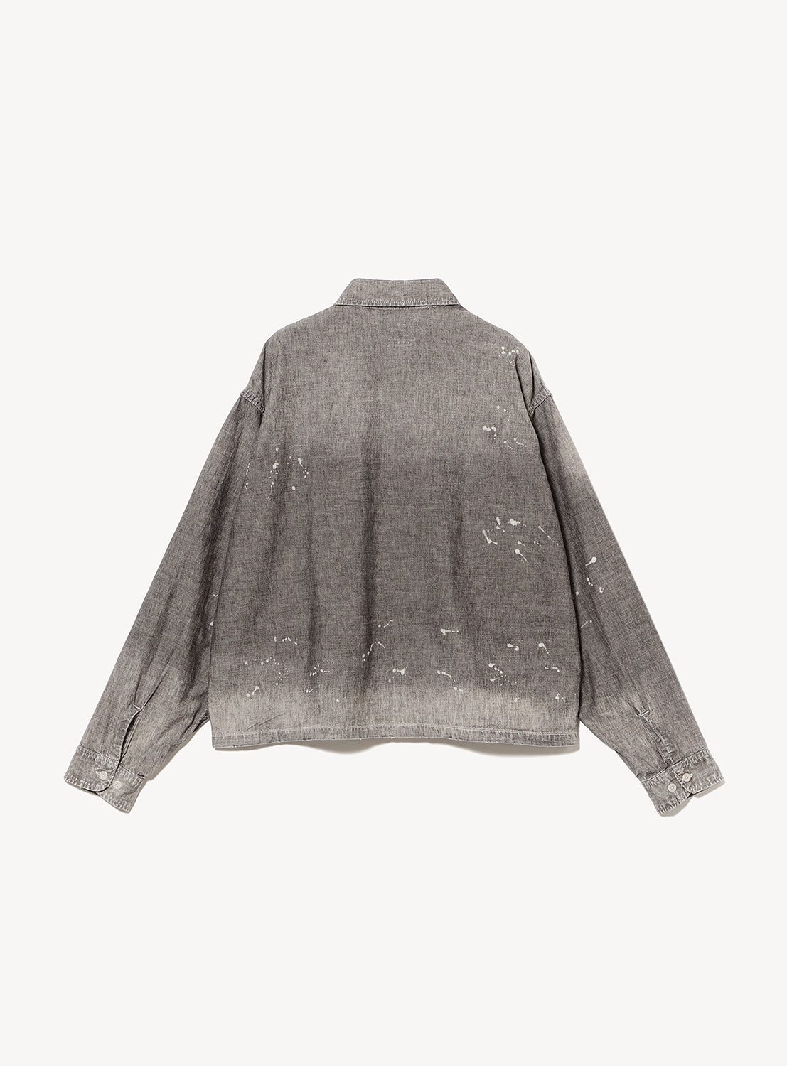 Distressed Chambray Shirt