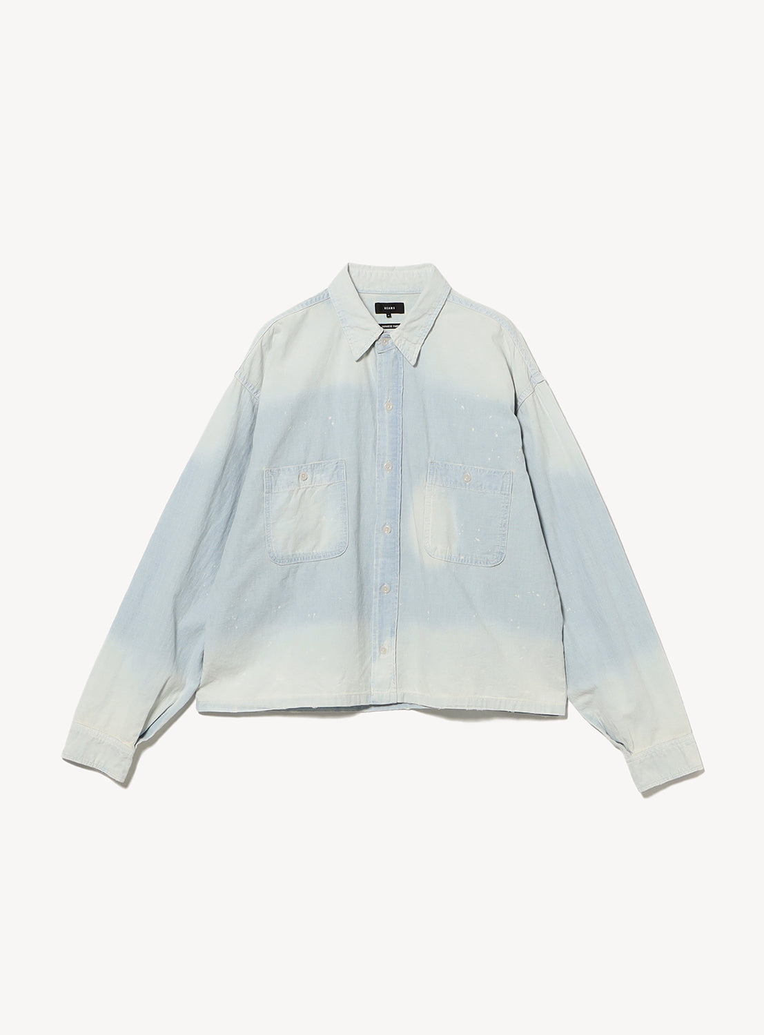 Distressed Chambray Shirt