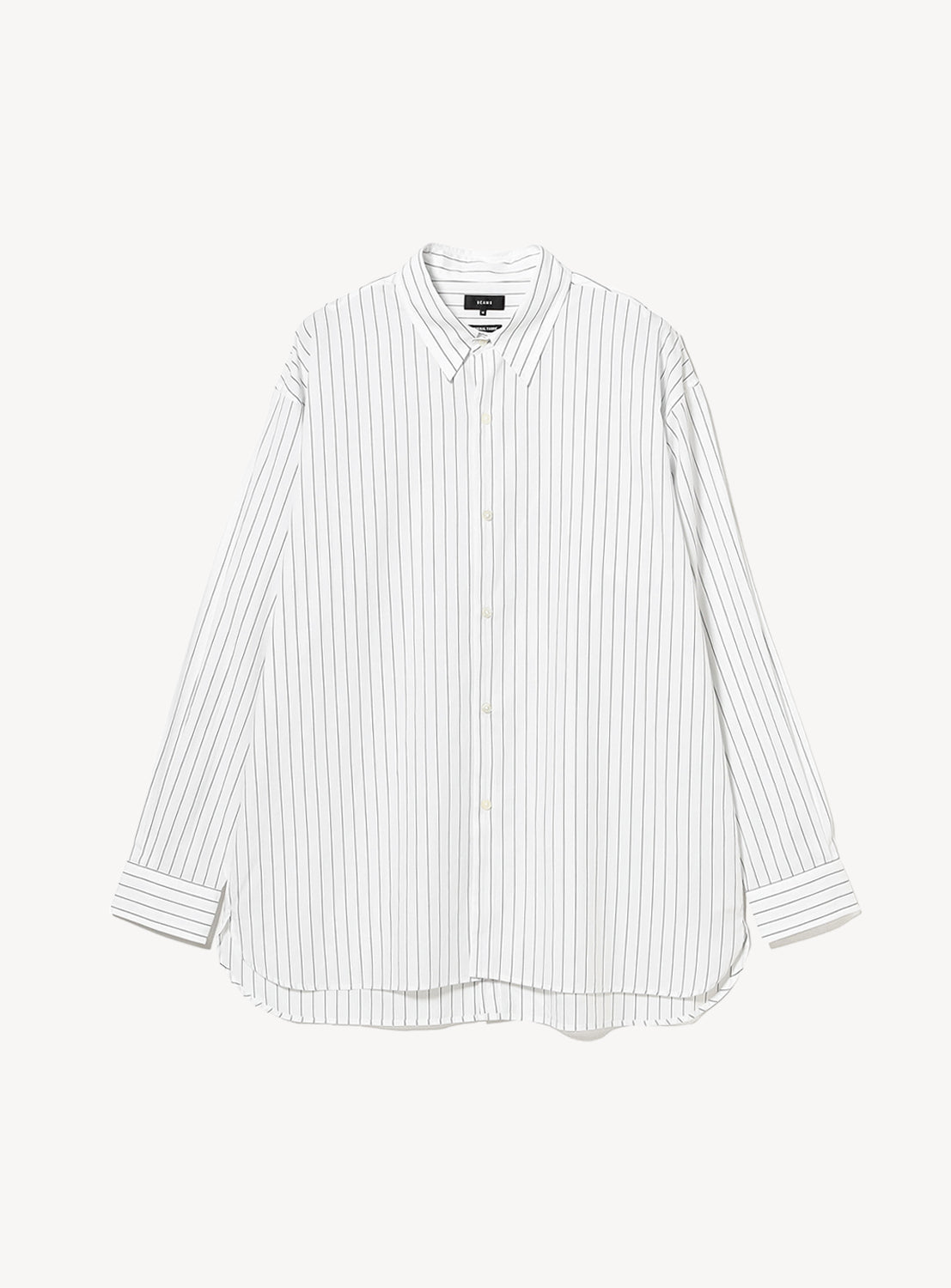 Wide Fit Button-Back Collar Shirt