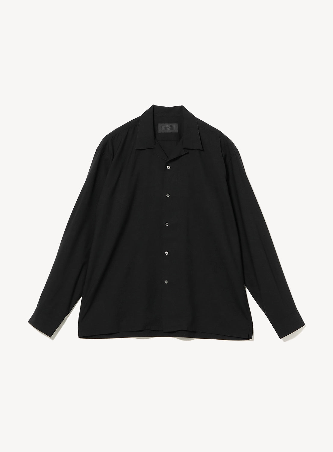 the A - Light Wool Open Collar Shirts
