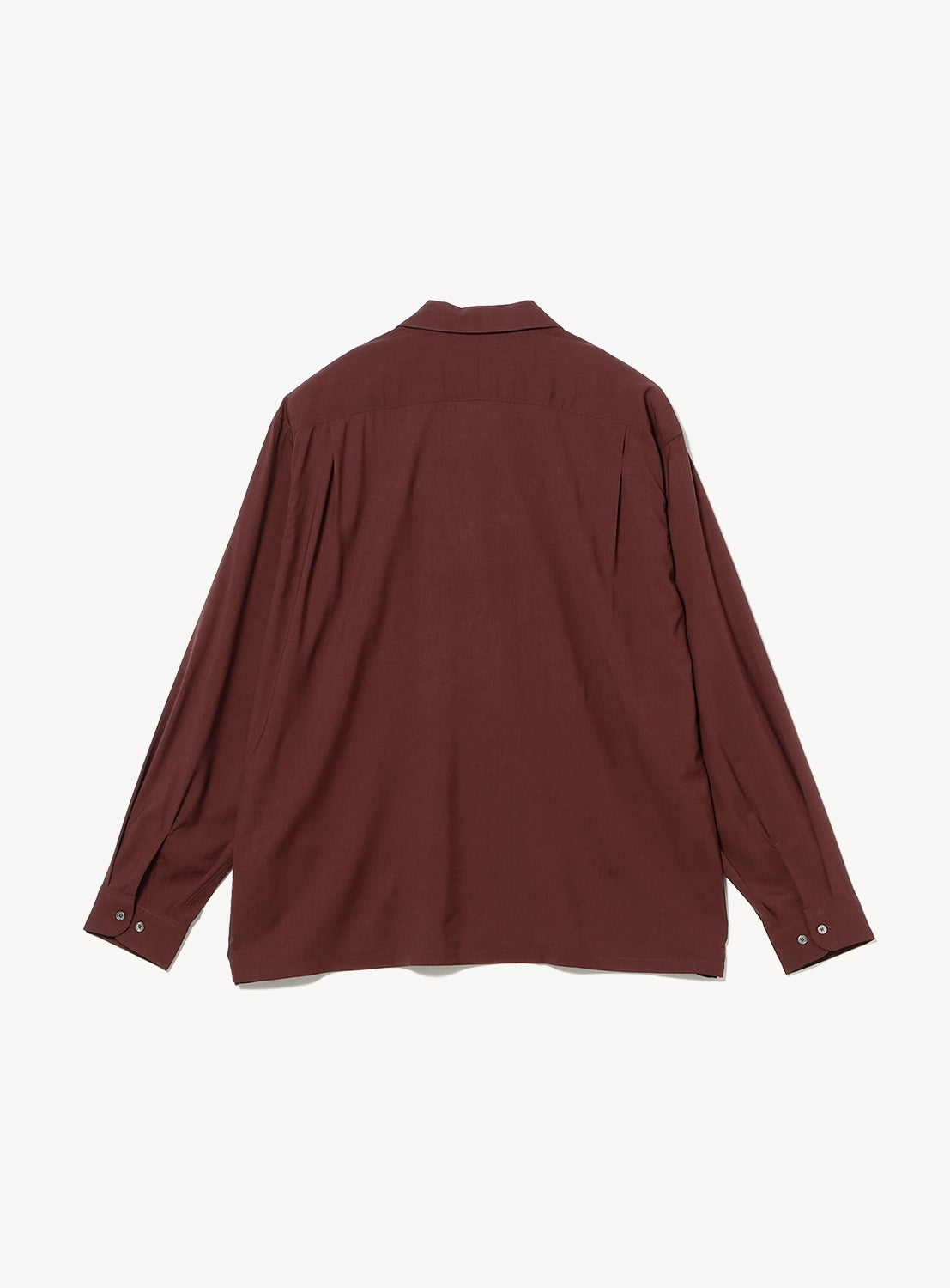 the A - Light Wool Open Collar Shirts