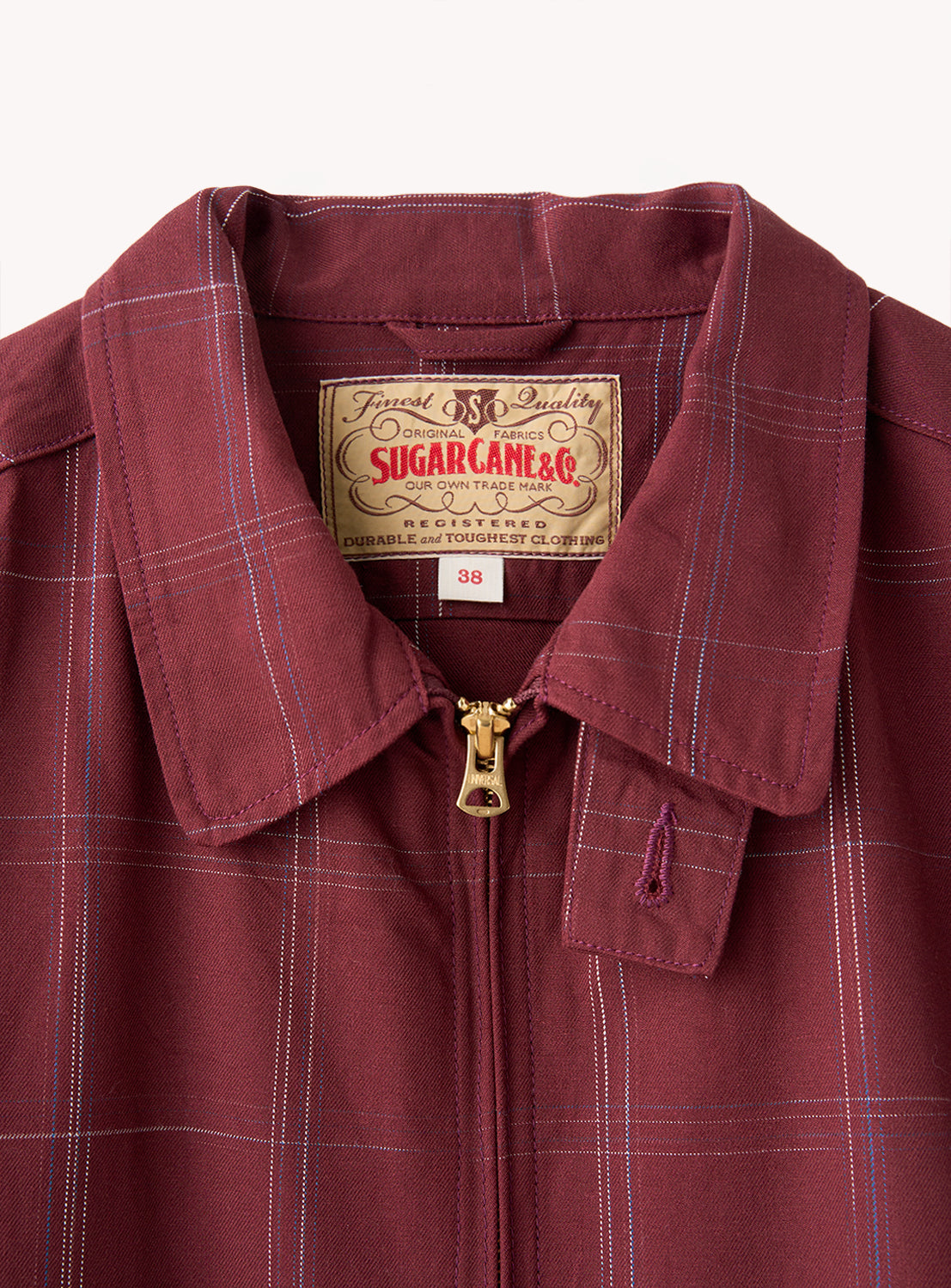 Gabardine Check Jacket