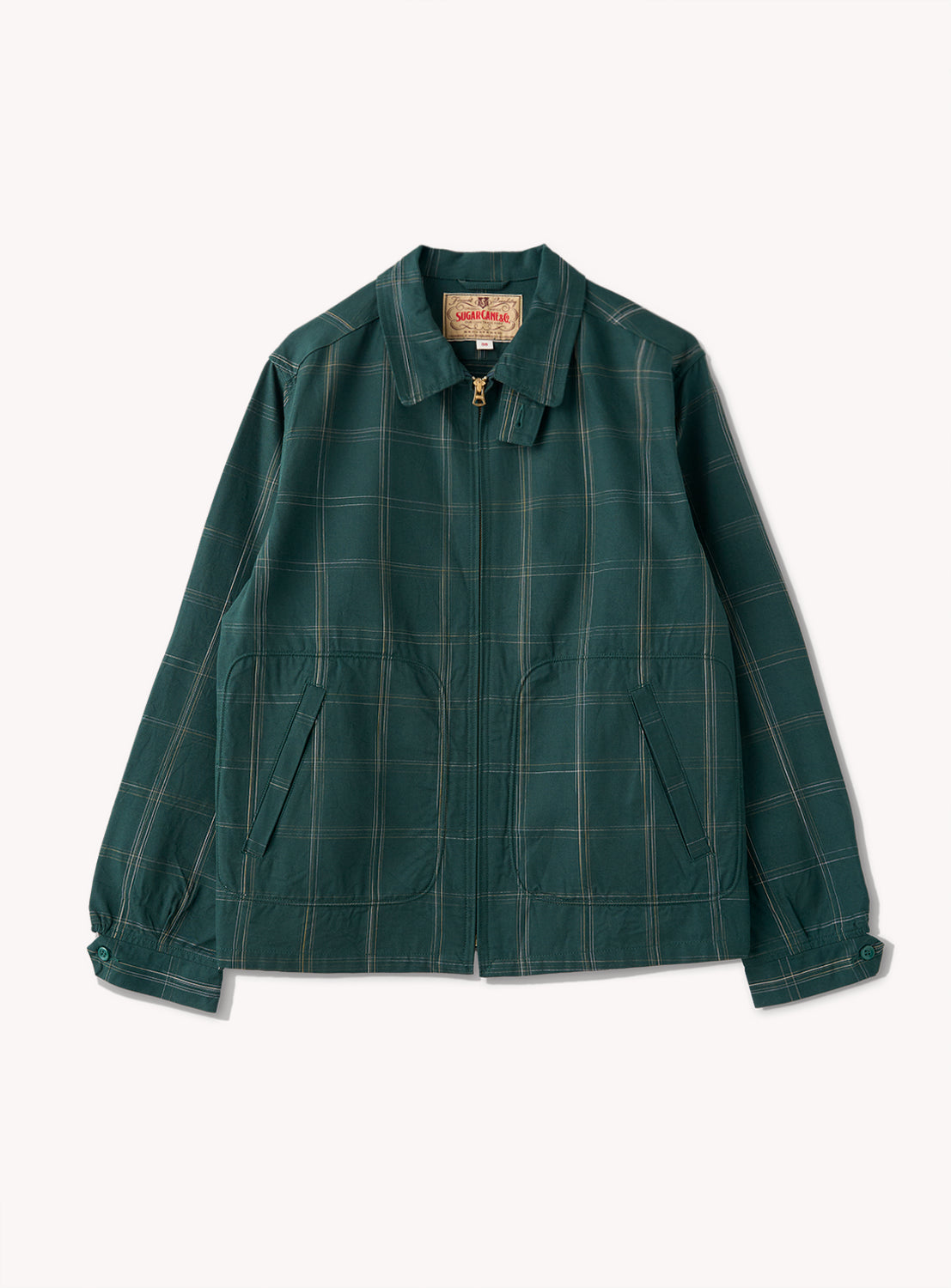 Gabardine Check Jacket