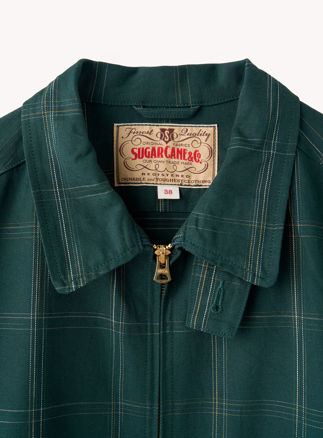Gabardine Check Jacket
