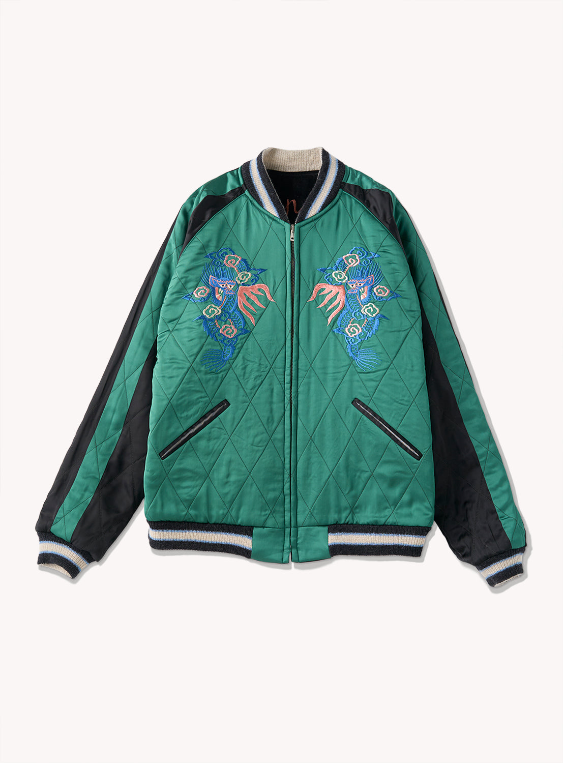 TOYO ENTERPRISE 60th Anniversary Special Edition "TIGER HEAD" × "EAGLE" Quilted Souvenir Jacket