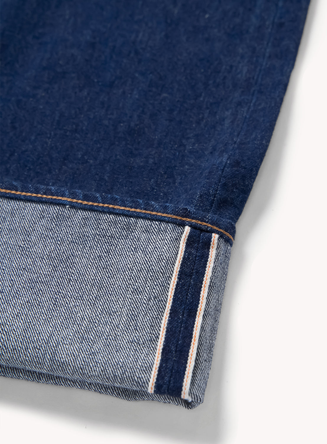 Selvedge One Wash Denim Pants