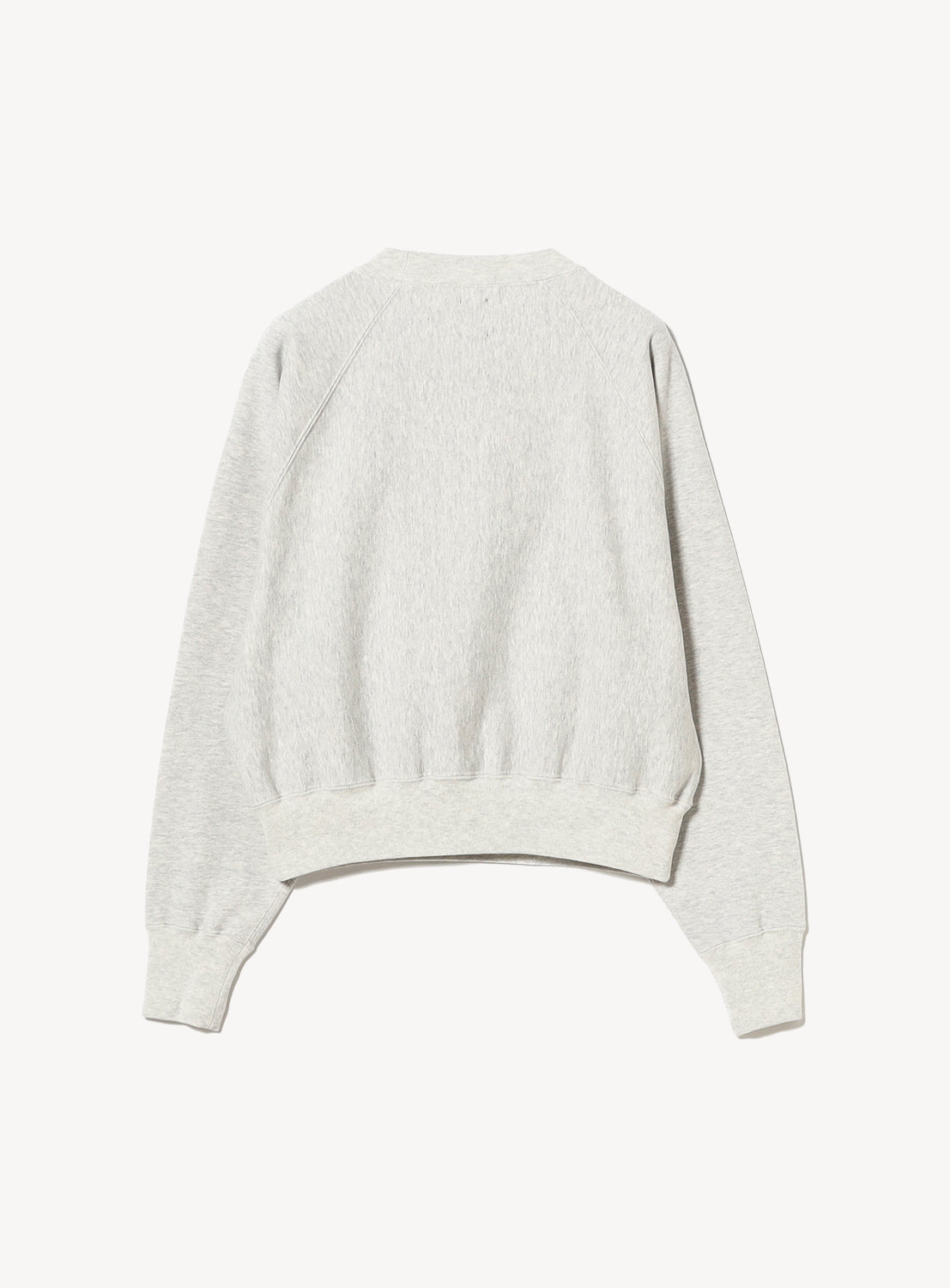 Melange Fleece Crew Neck