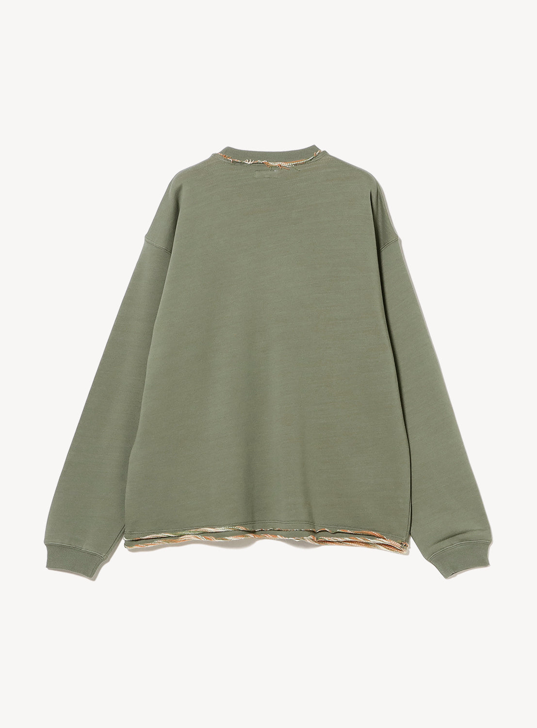 Kasuri Crew Neck Sweatshirt