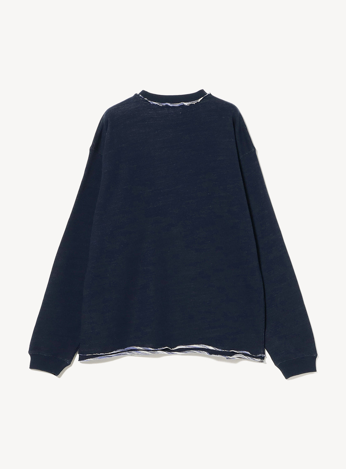 Kasuri Crew Neck Sweatshirt