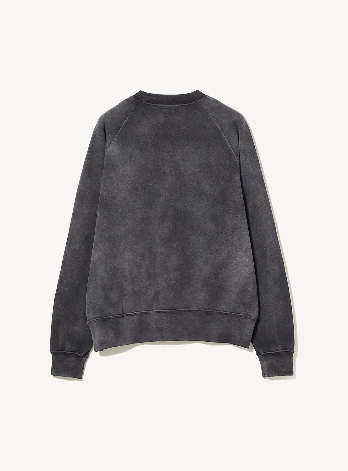 Vintage-Inspired Faded Print Relaxed Fit Sweatshirt