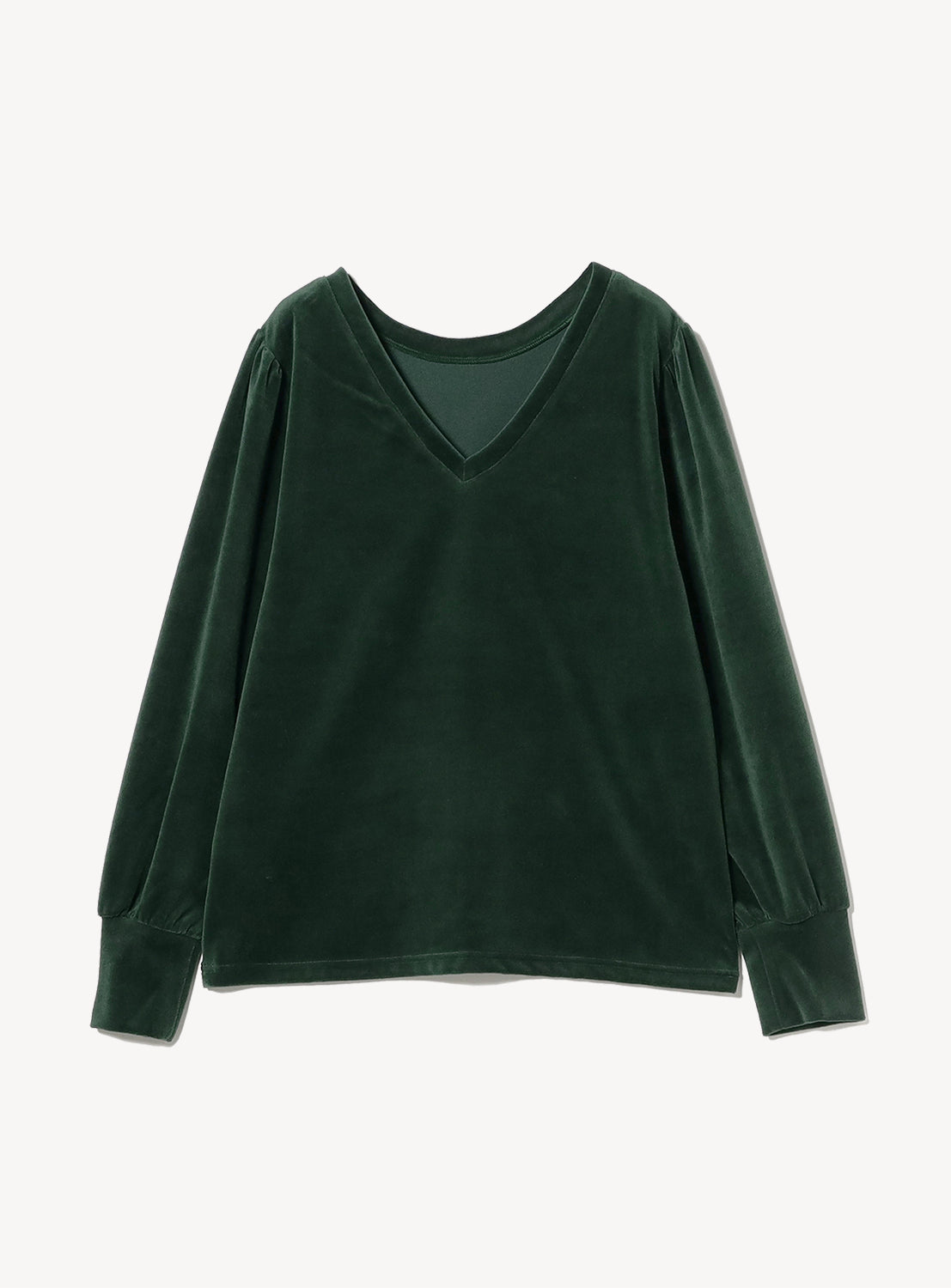 Compact Velour Top
