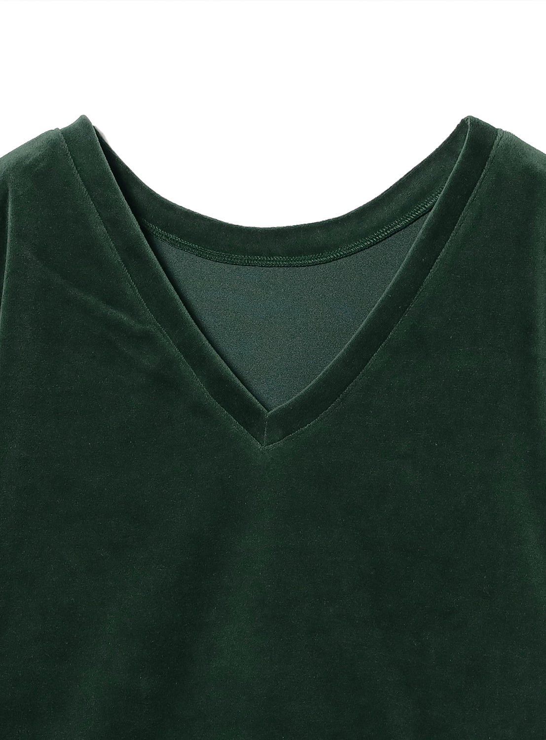 Compact Velour Top