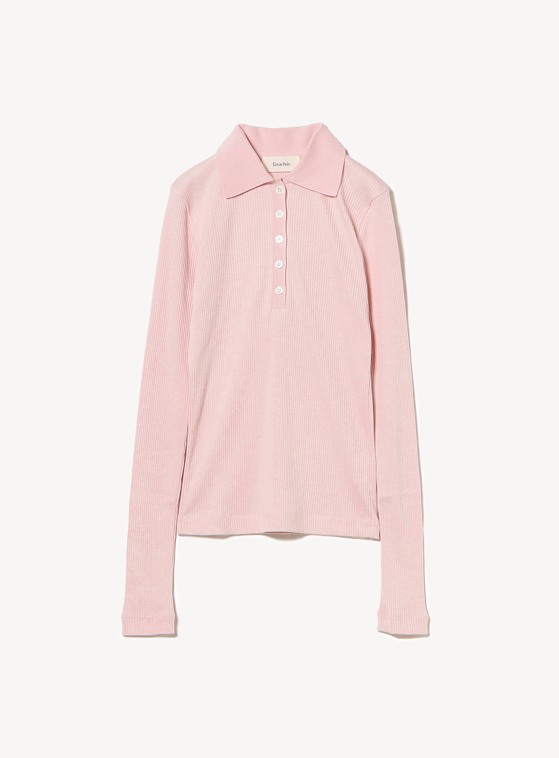 Rib Tight Polo T-Shirt