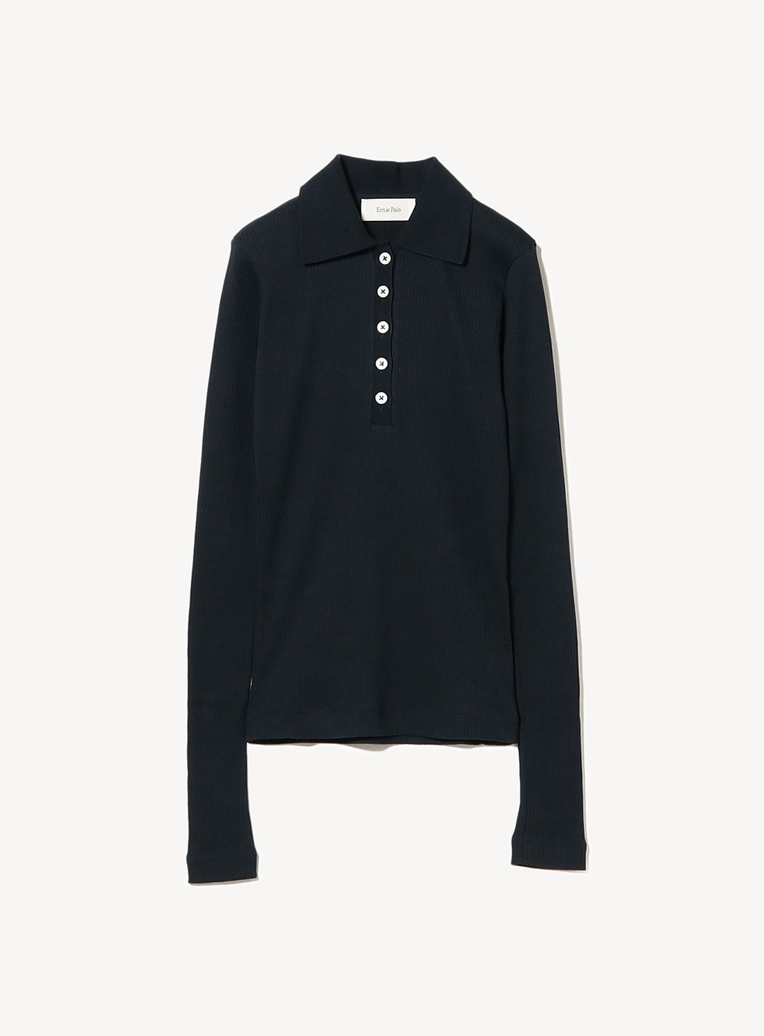 Rib Tight Polo T-Shirt