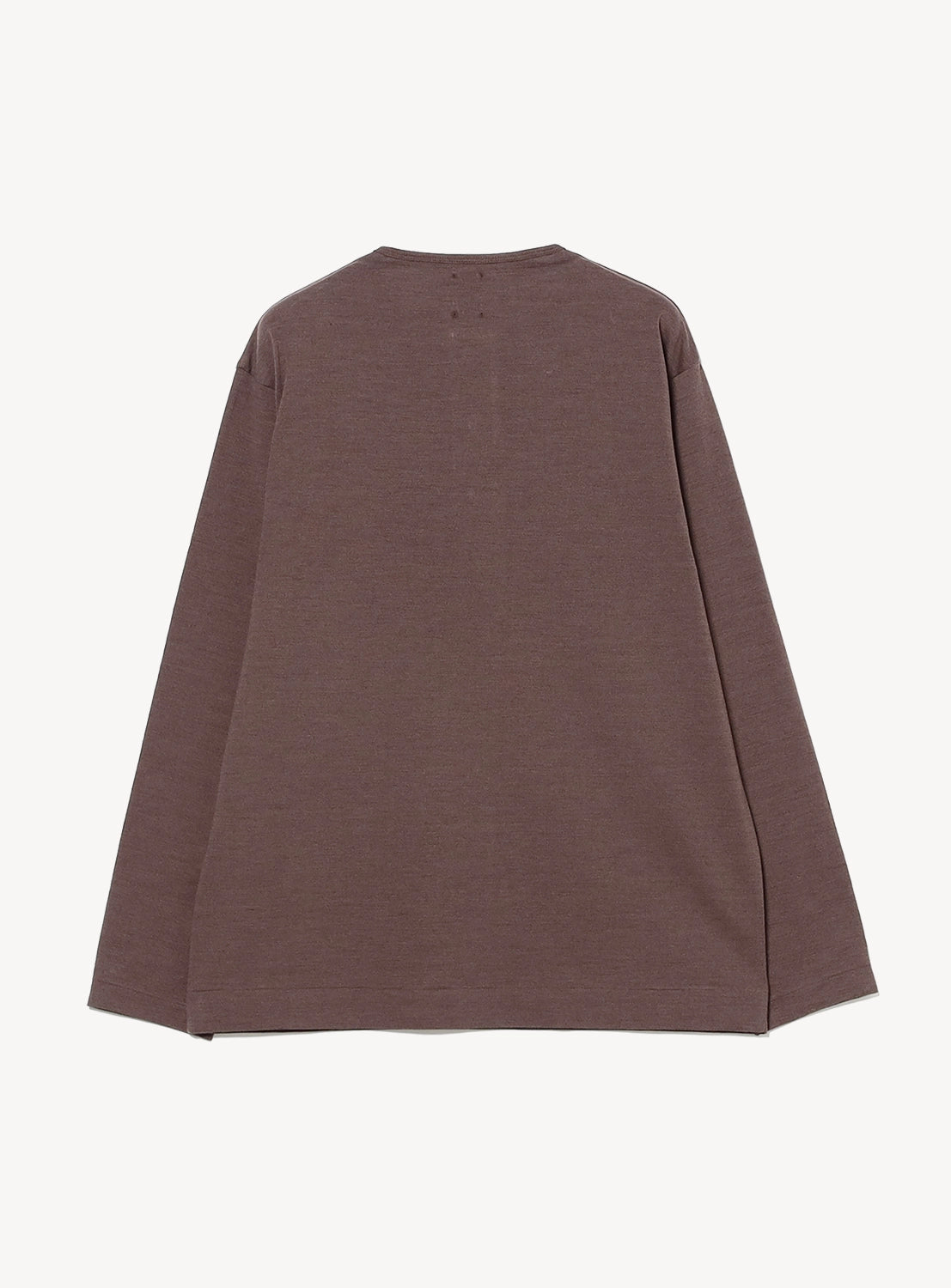 Slub Mix Sleeping Long Sleeve T-Shirt