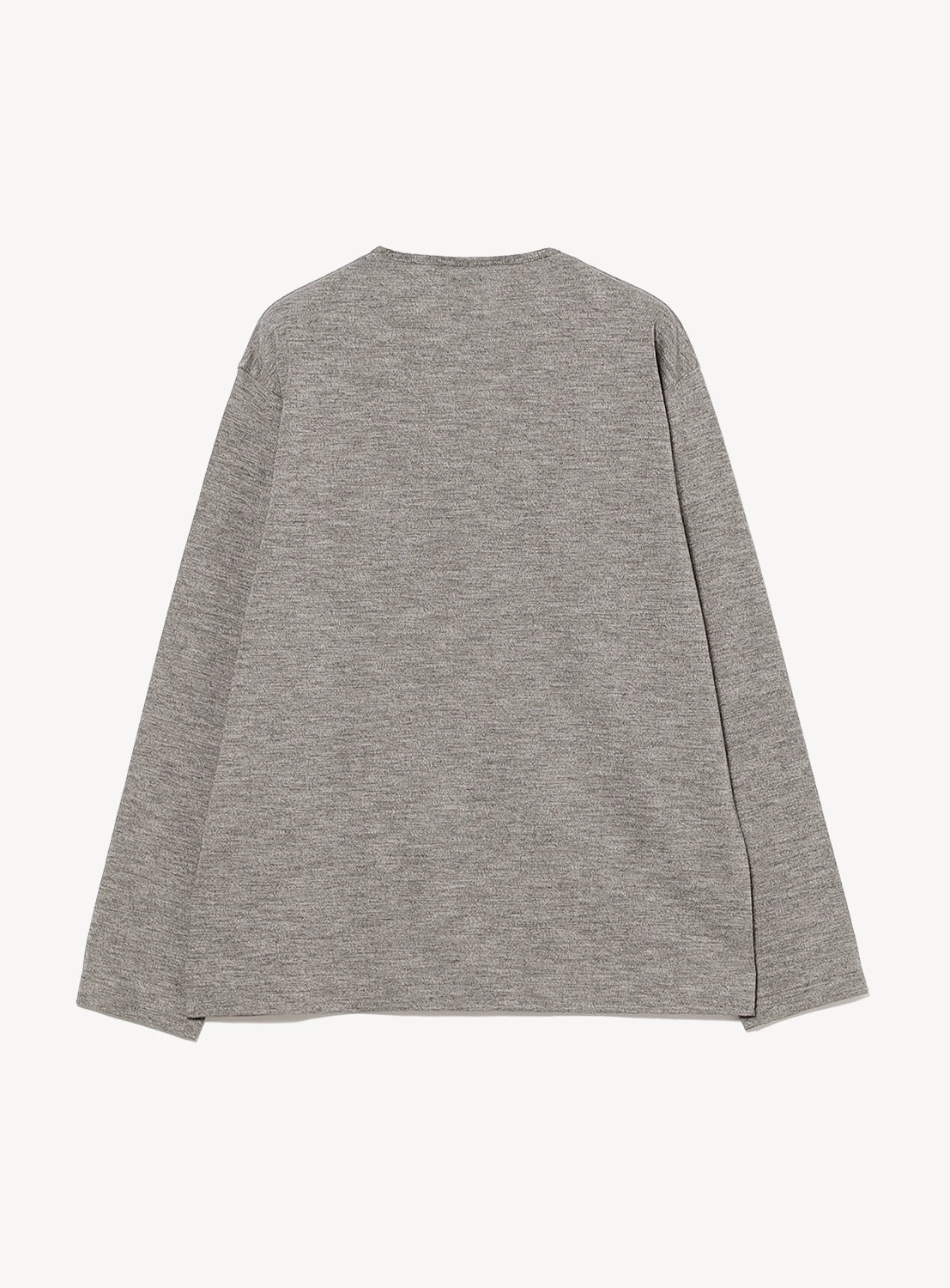 Slub Mix Sleeping Long Sleeve T-Shirt