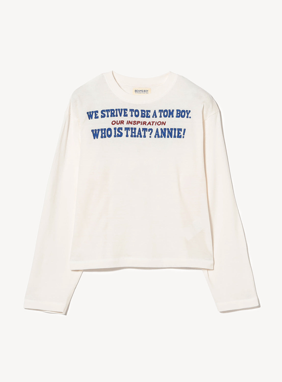 Boy Message Long Sleeve T-Shirt