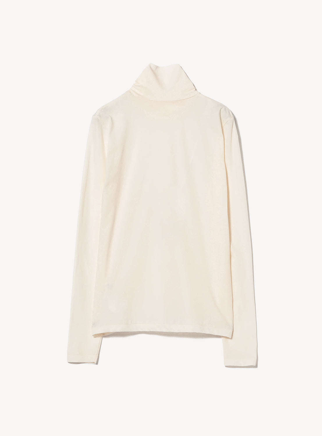 Soft Jersey Turtleneck Top