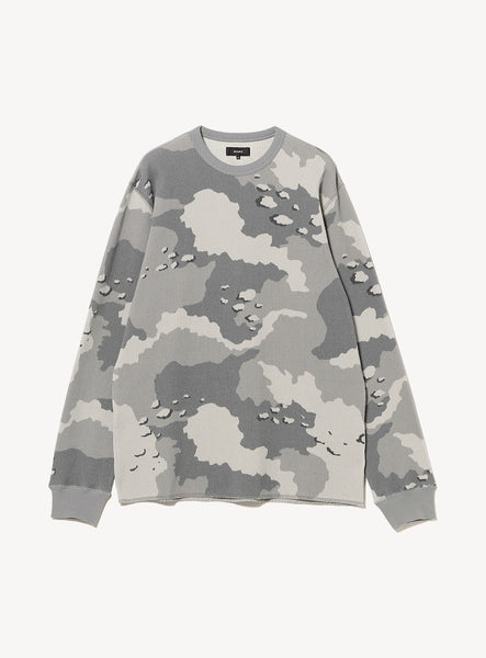 90s camo long thermal クレイジーパターンサーマル Camouflage Thermal Tee