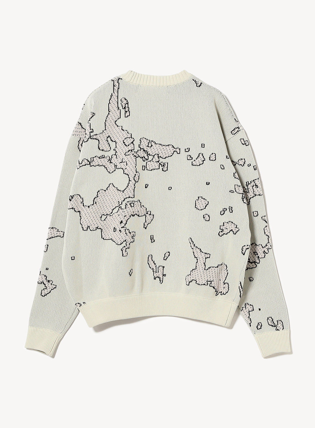 Jacquard Cotton Sweater