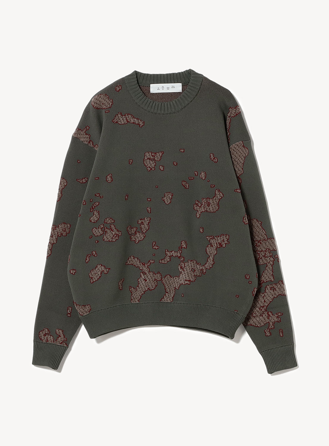 Jacquard Cotton Sweater
