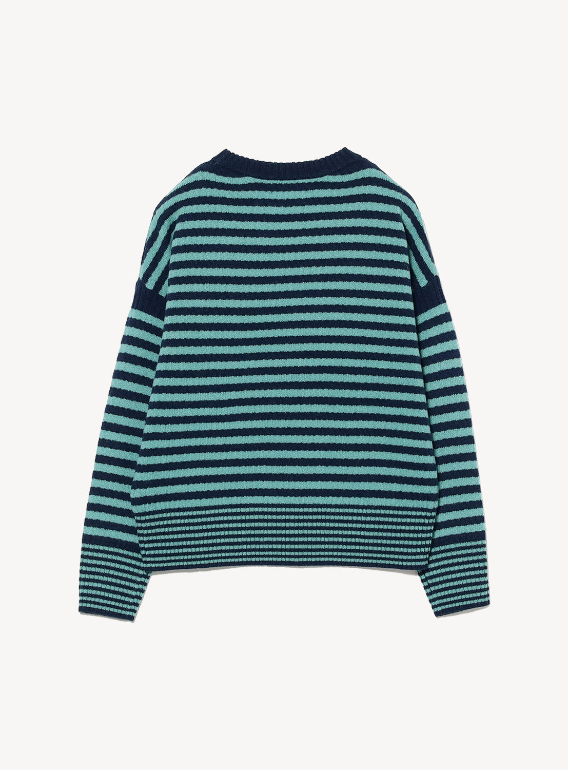 7G Striped Crew Knit