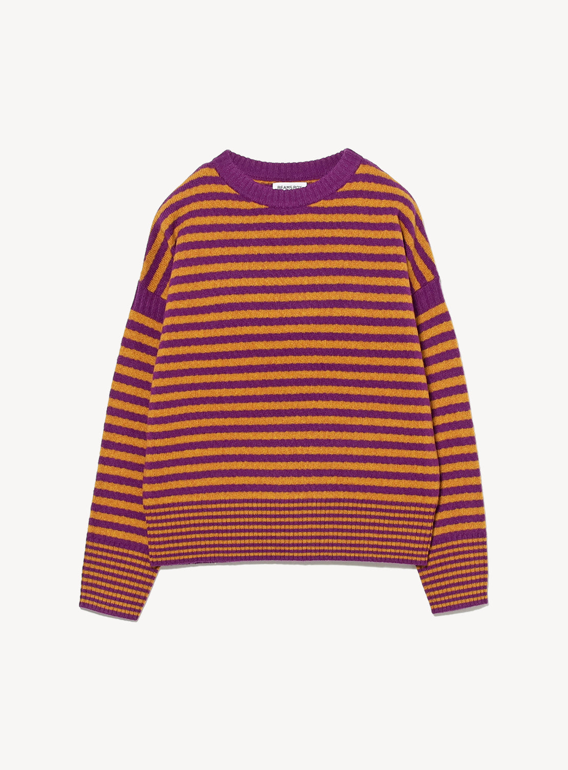 7G Striped Crew Knit