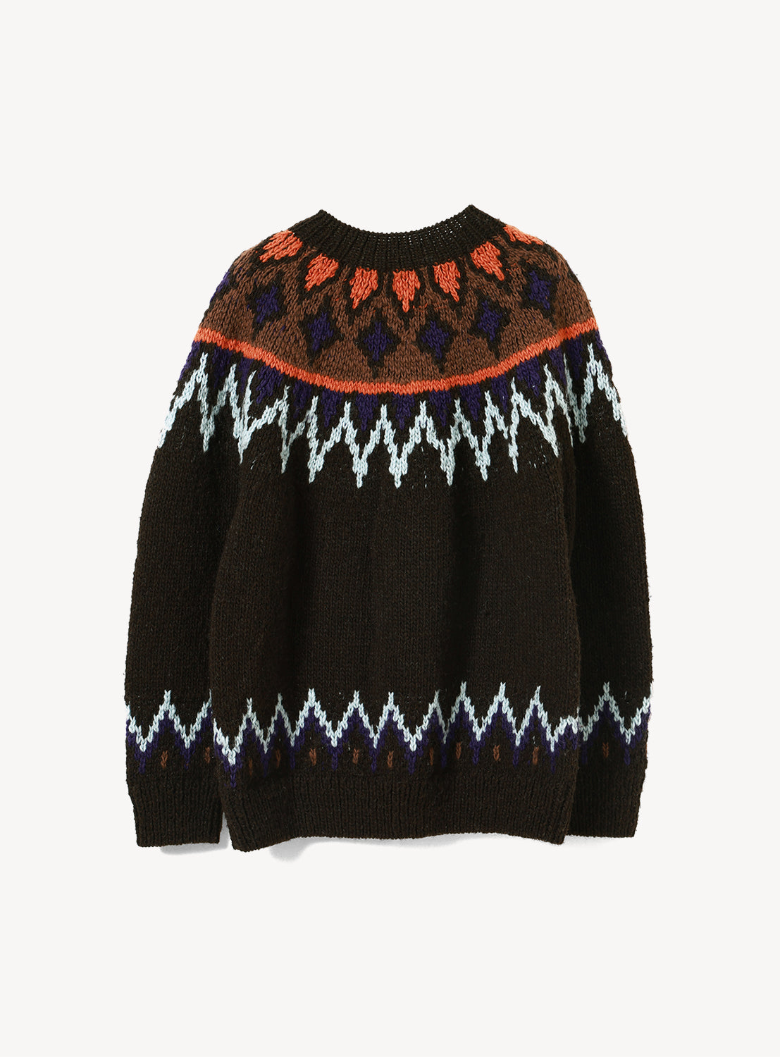 Hand Knit Nordic Cardigan