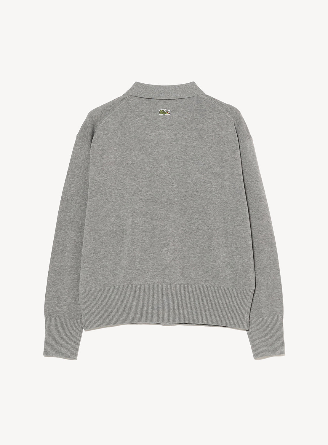 [Exclusive] LACOSTE x BEAMS BOY Polo Cardigan