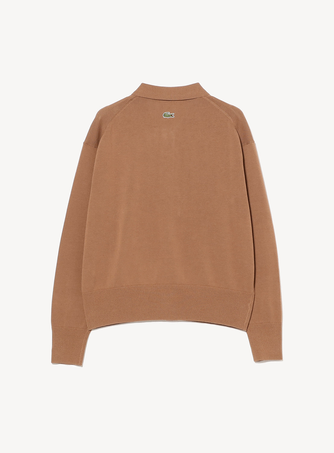 Exclusive] LACOSTE x BEAMS BOY Polo Cardigan