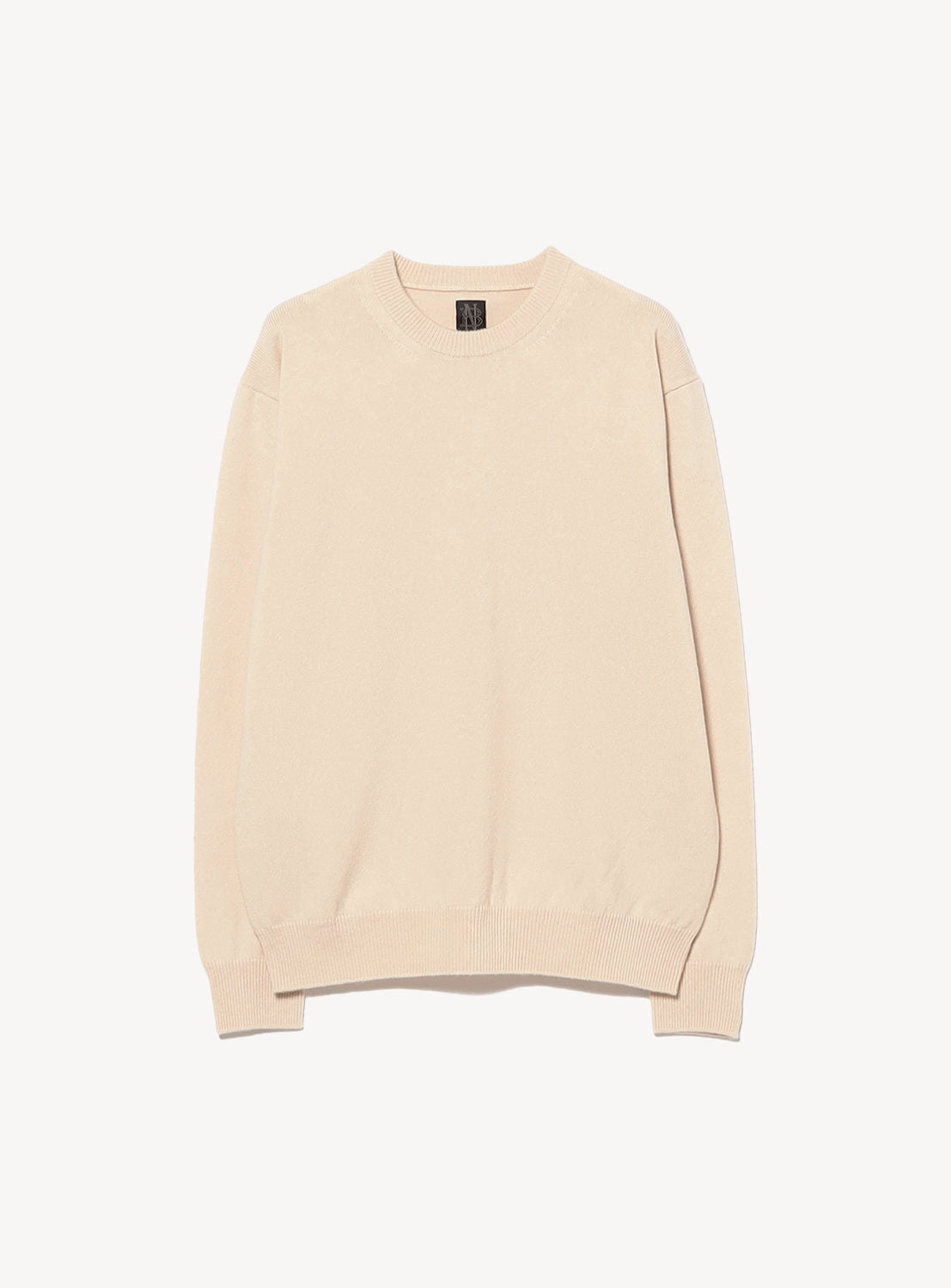 Melange Fleece Crew Neck