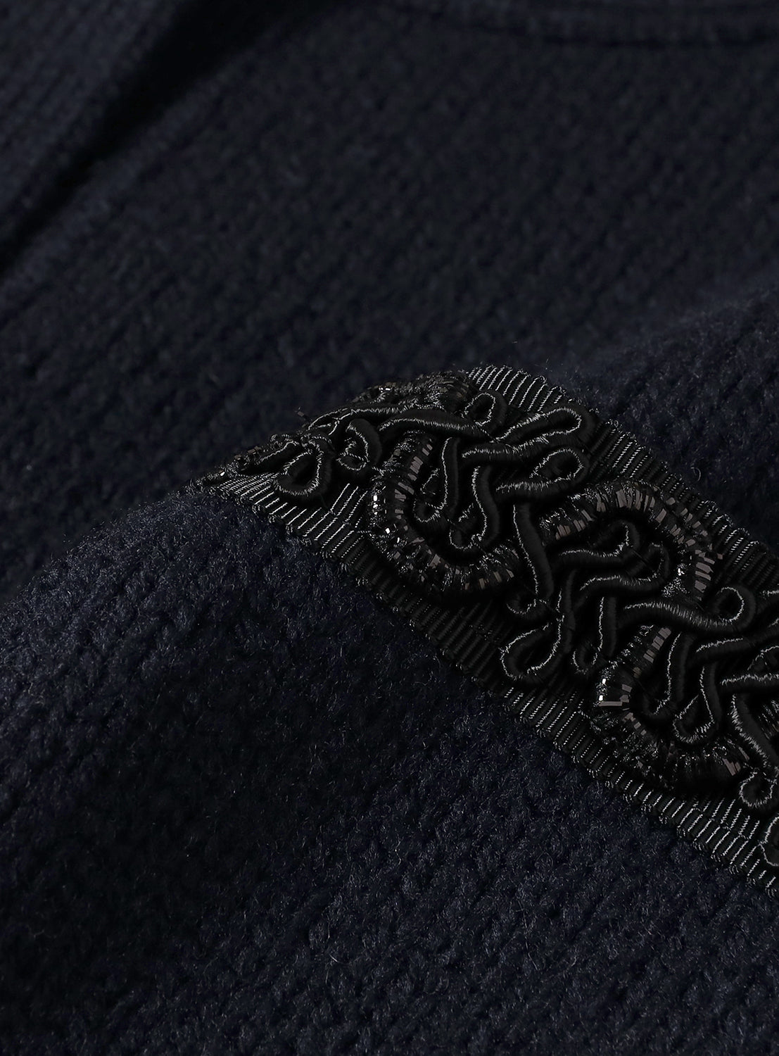 3 Gauge Wool Jacket Cardigan