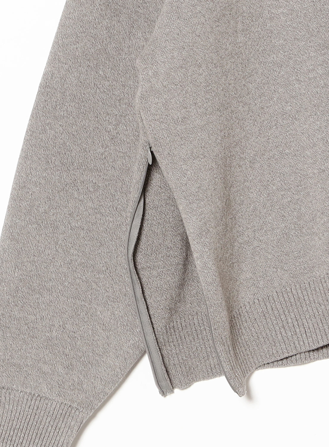 Wide Short Fit 12G Slit Knit