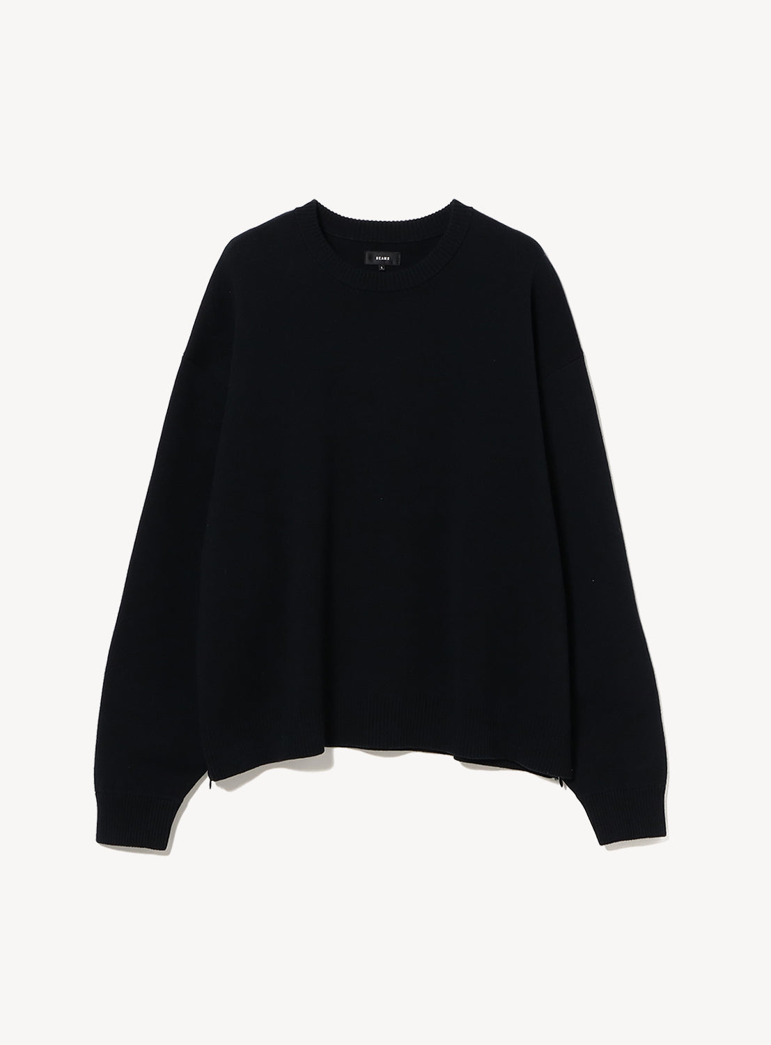 Wide Short Fit 12G Slit Knit