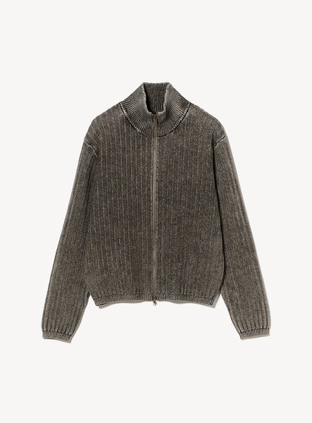 トップス TTT_MSW BEAMS Ray BEAMS zip knit Relaxed Fit Fade Zip Knit
