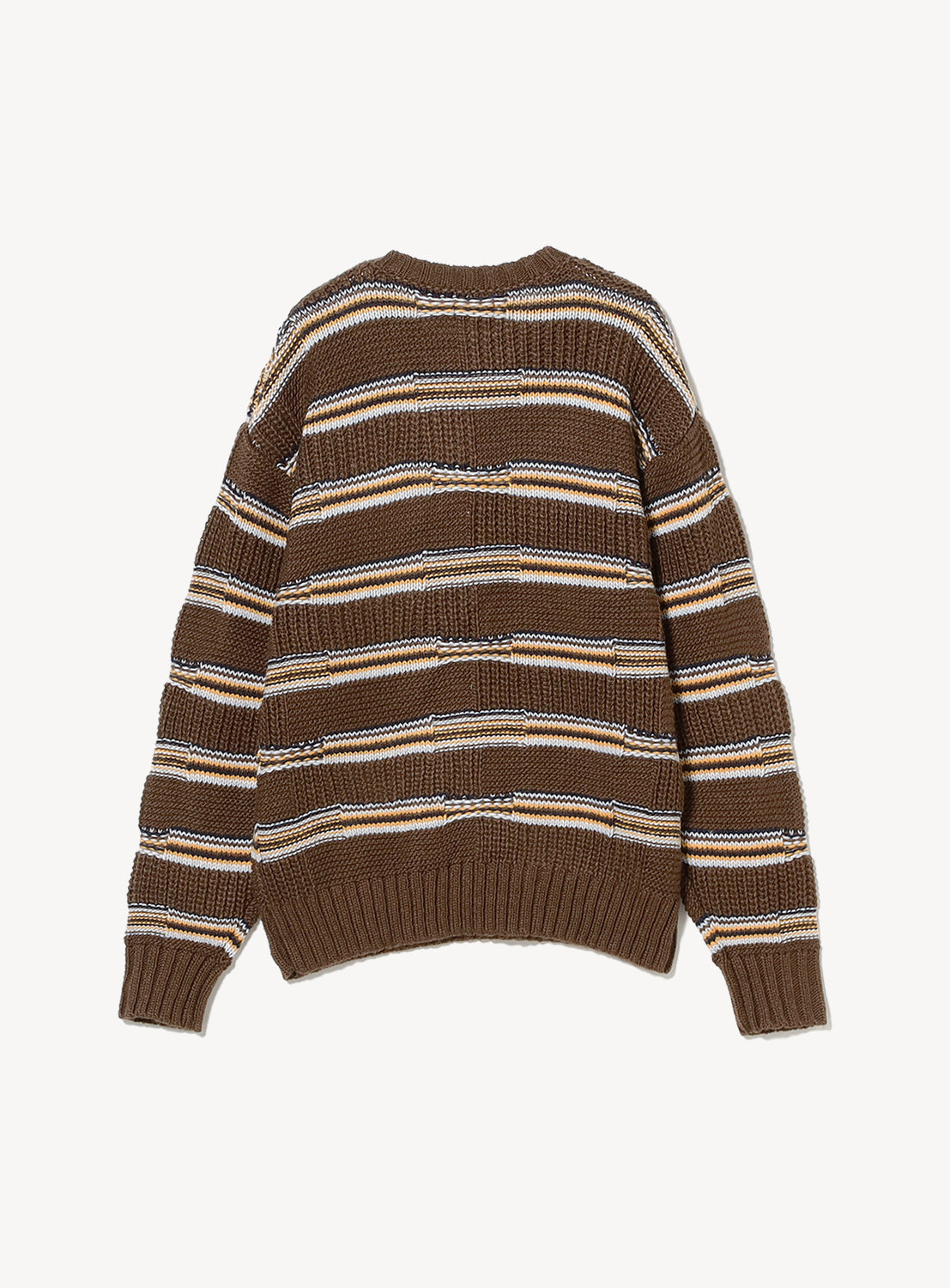 3G Links Multi-Border Knit Sweater 3G Links Multi-Border Knit Sweater