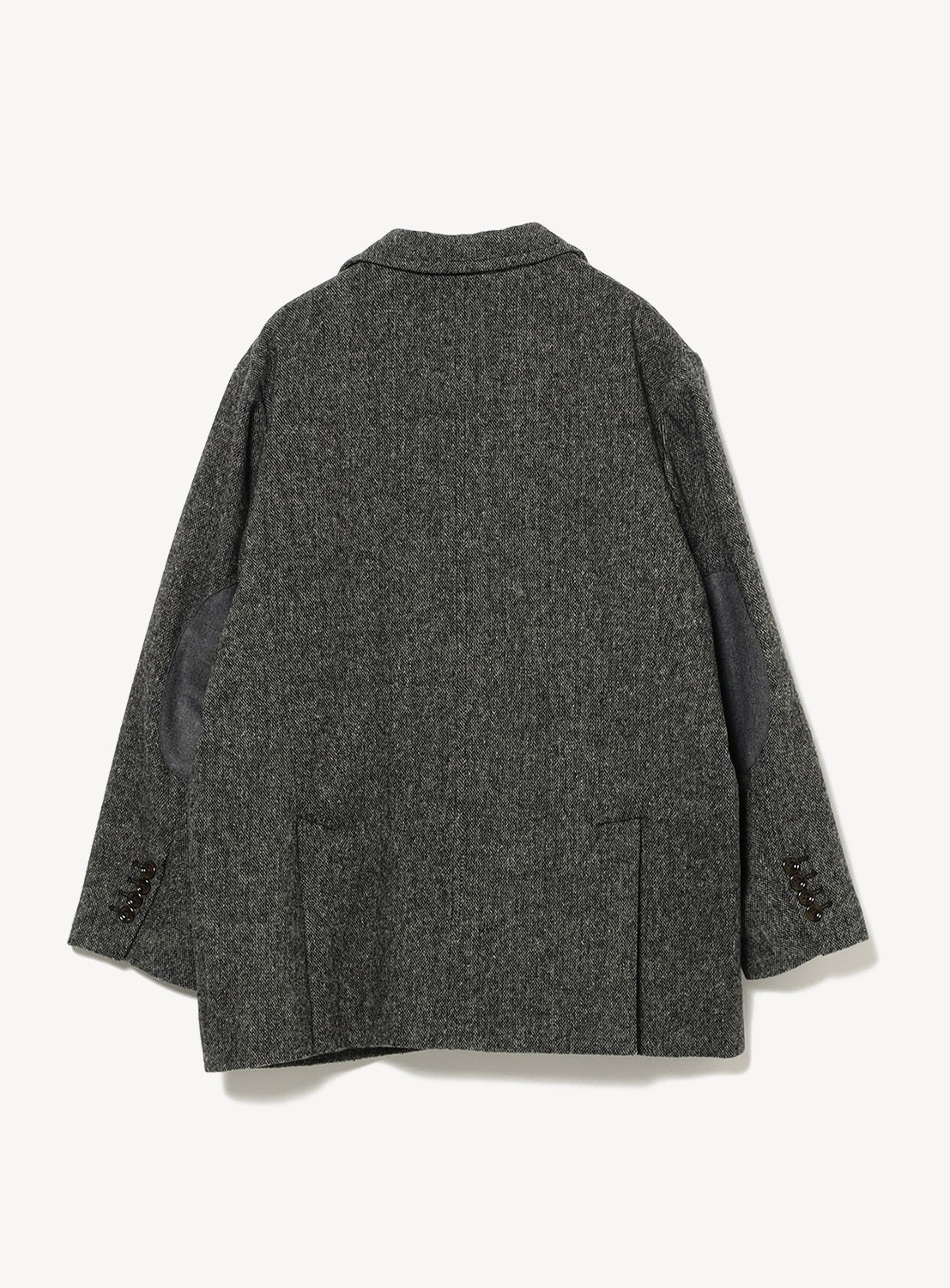 Tweed Three-button Big Jacket