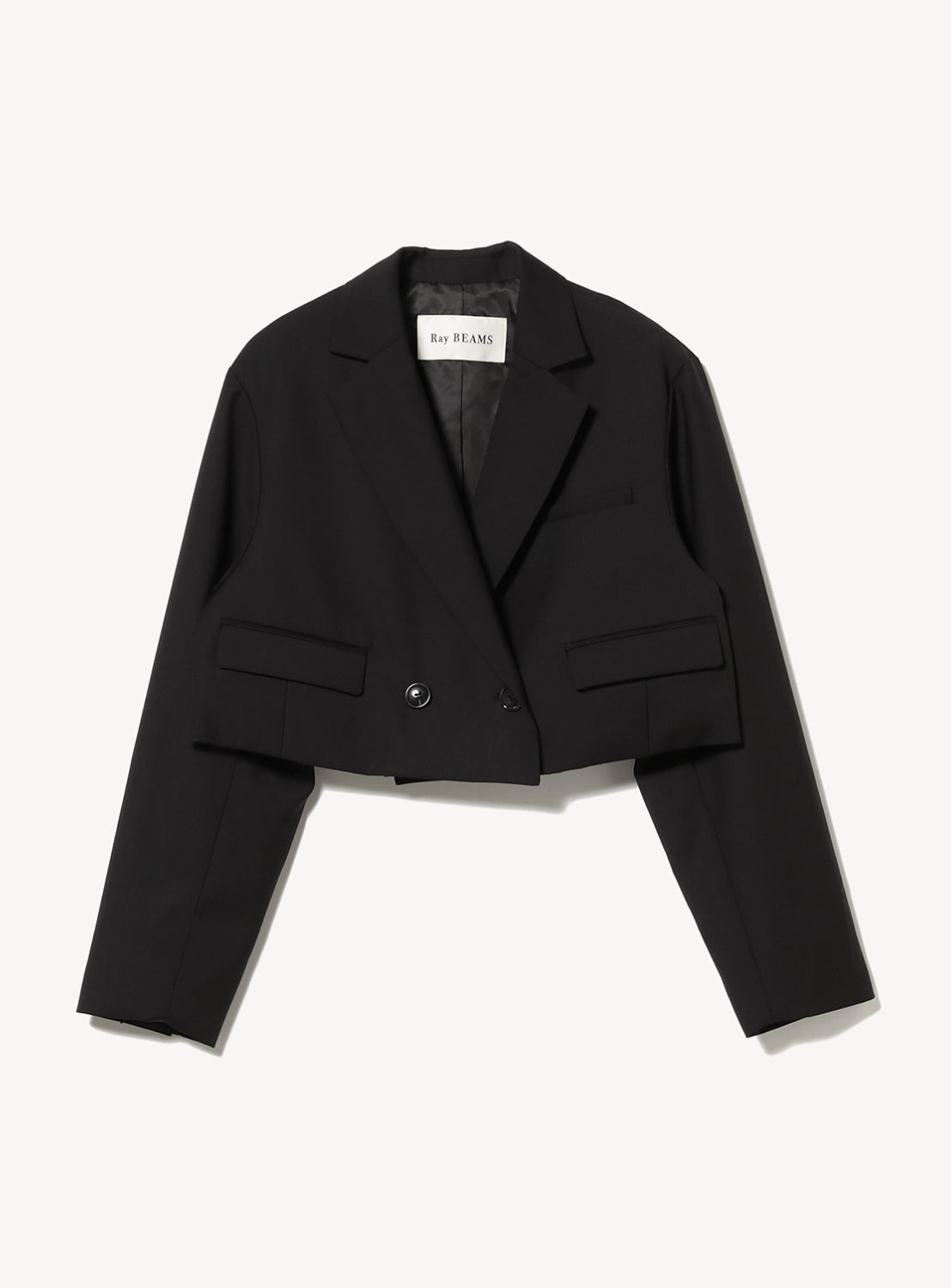 2-Button Cropped Jacket