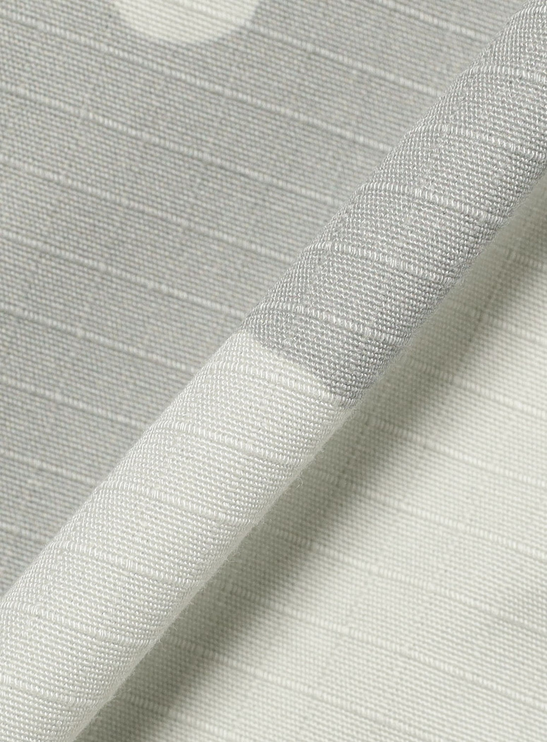 Close-up of gray and white fabric texture