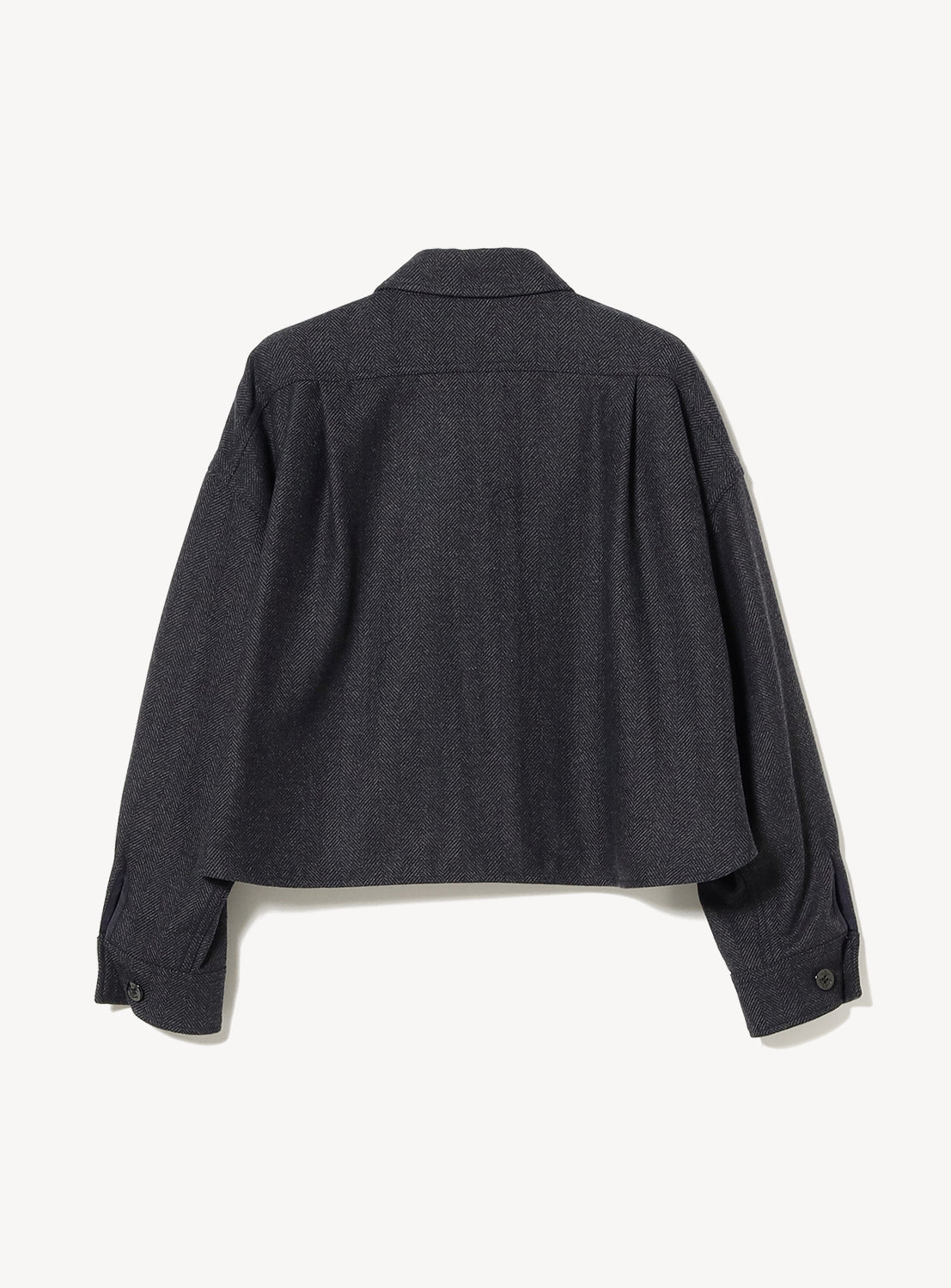 Short Herringbone CPO Jacket