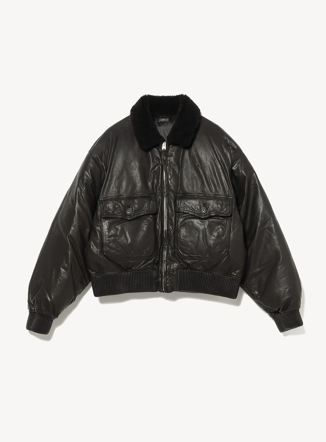 G-1 Sheep Leather Down Jacket