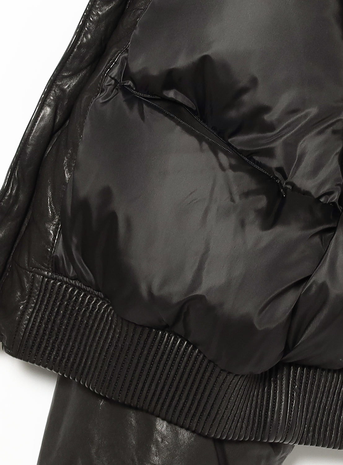 G-1 Sheep Leather Down Jacket